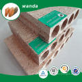 hollow core particle board / chipboard , tubular chipboard for door